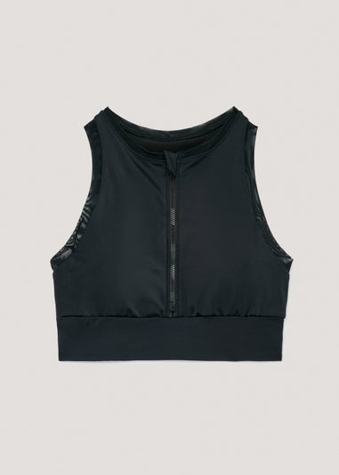 Black Sports Bikini Top