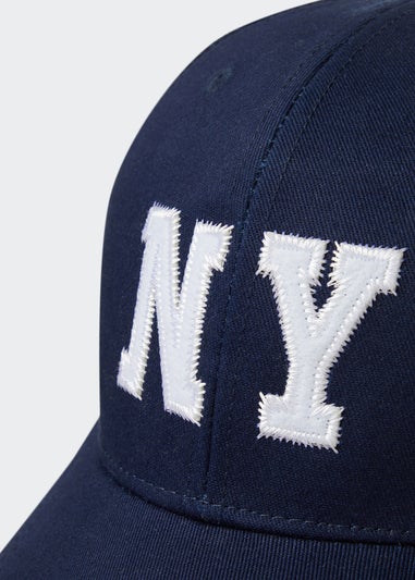 Navy NY Embroidered Cap
