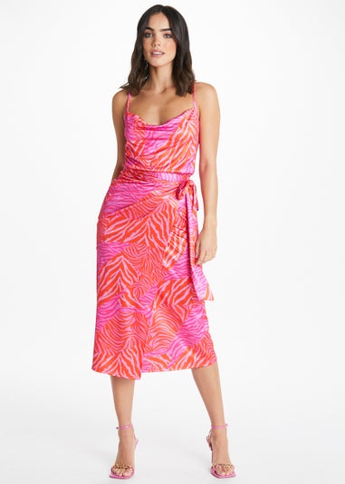 Be Beau Pink Zebra Print Cami Top