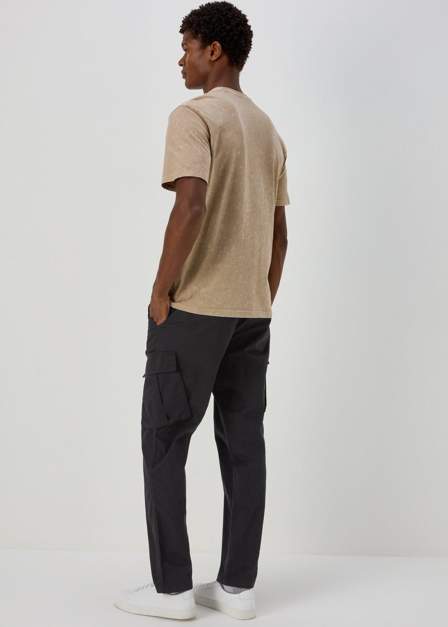 Black Cargo Trousers