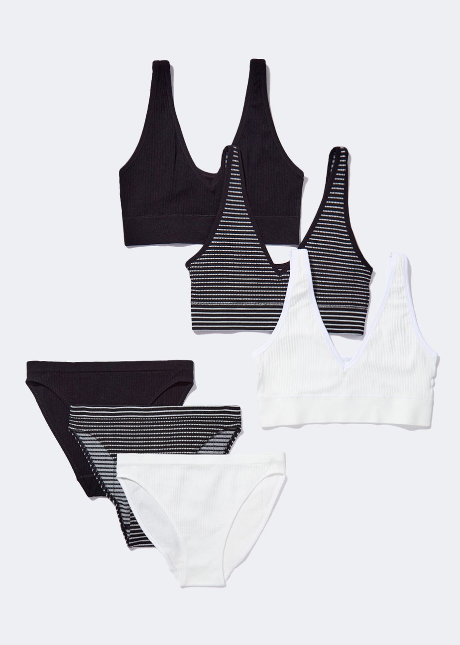 3 Pack Seam Free High Leg Knickers