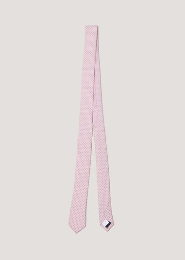 Boys Pink Geo Tie (8-13yrs)