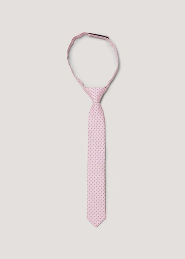 Boys Pink Geo Tie (3-7yrs)