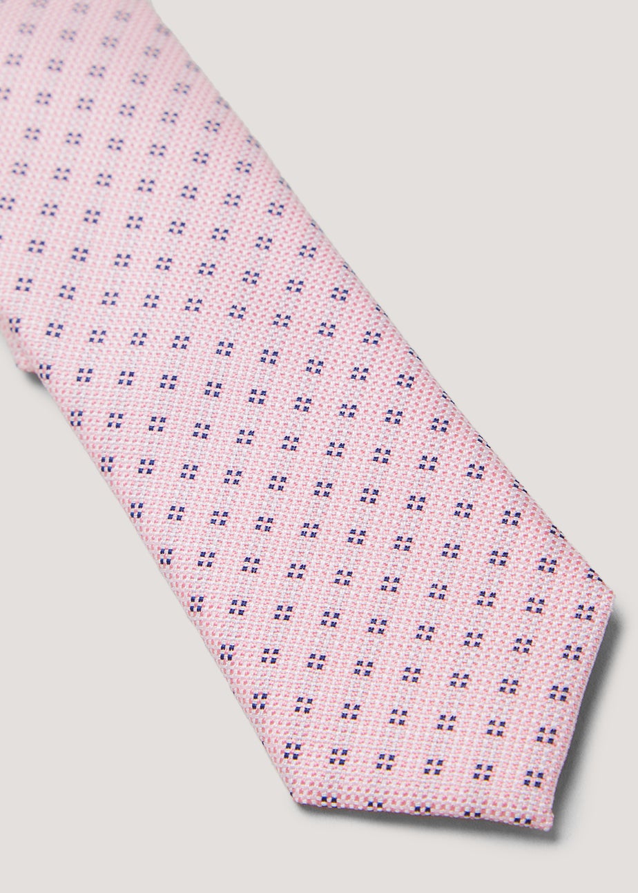 Boys Pink Geo Tie (3-7yrs)