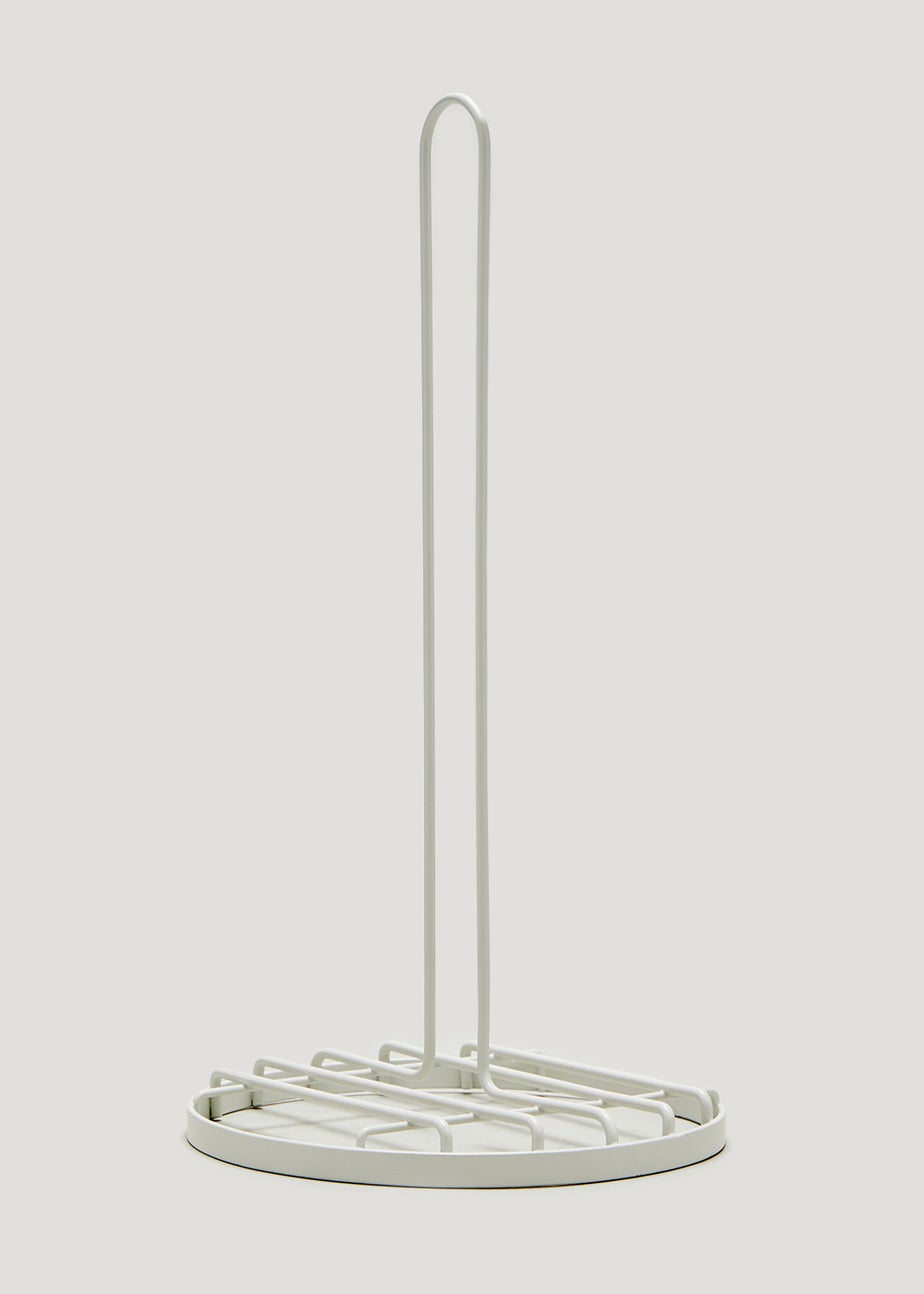 White Kitchen Roll Holder