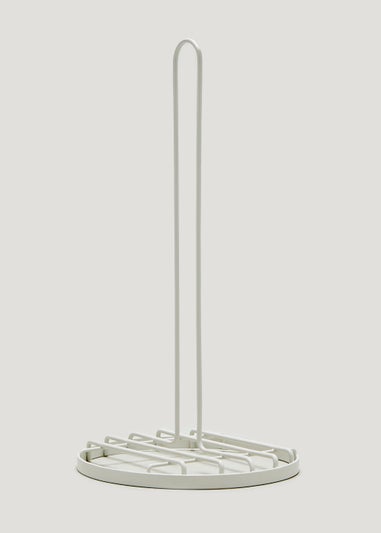 White Kitchen Roll Holder