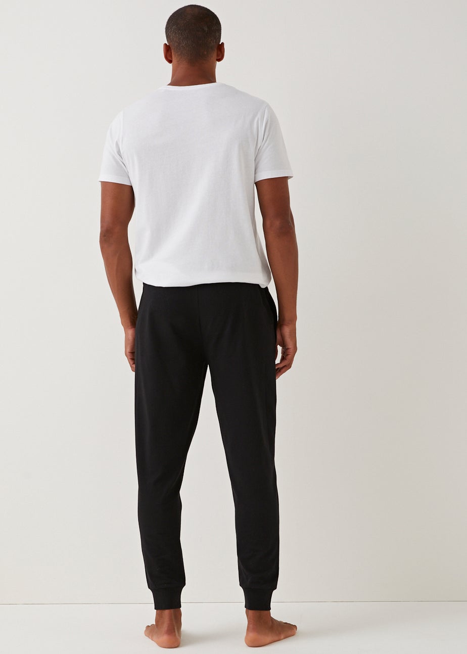 Black Tape Cuffed Lounge Joggers