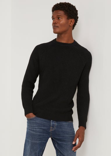 Black Crew Neck Jumper