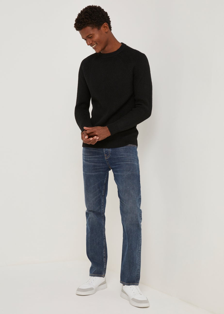 Black Crew Neck Jumper