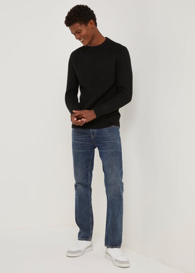 Black Crew Neck Jumper