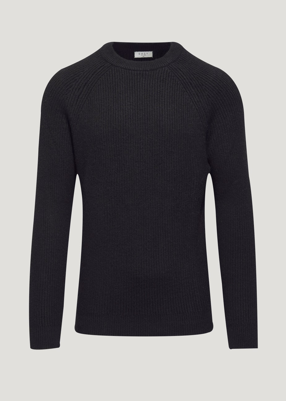Black Crew Neck Jumper