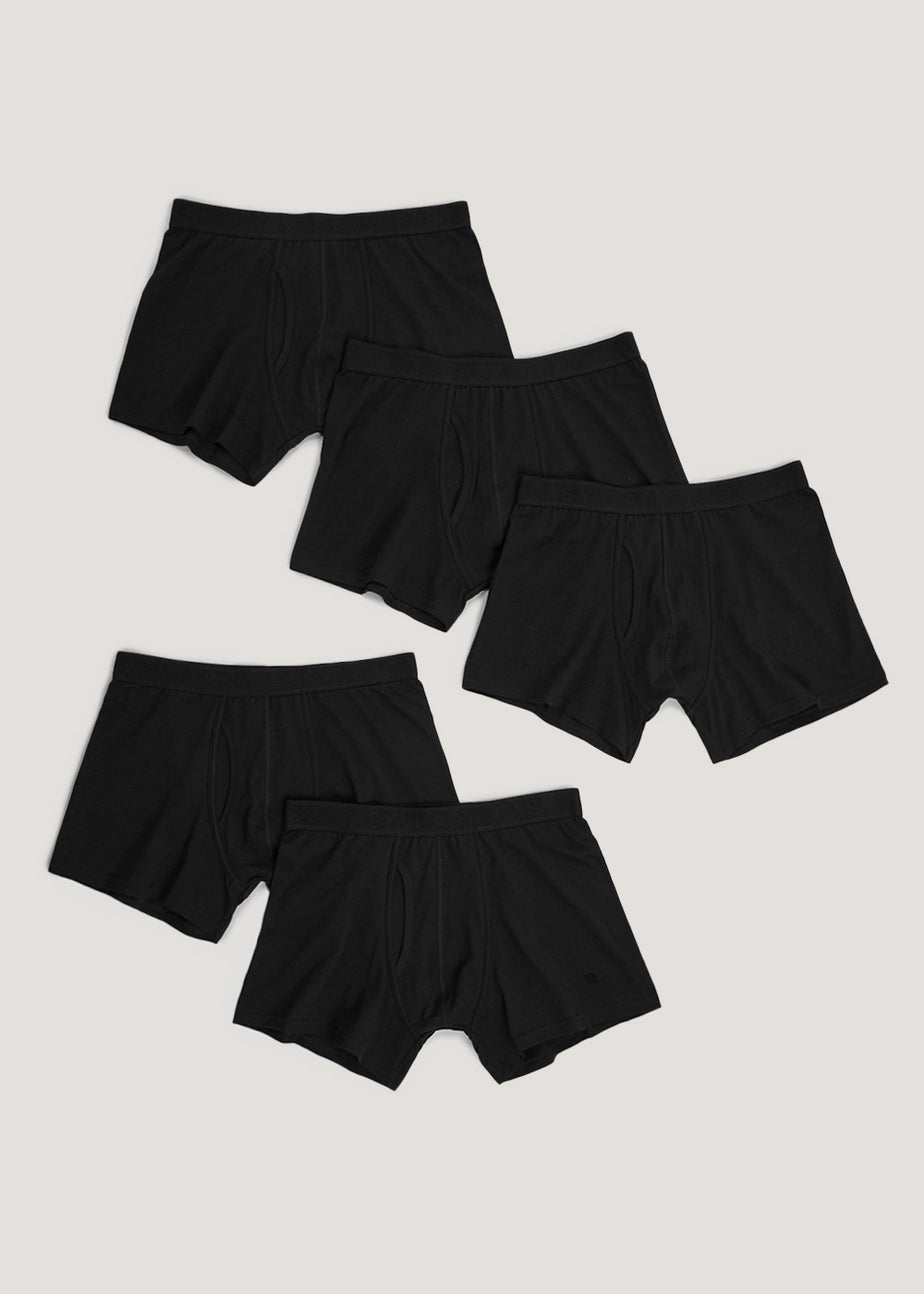 5 Pack Black Keyhole Trunks