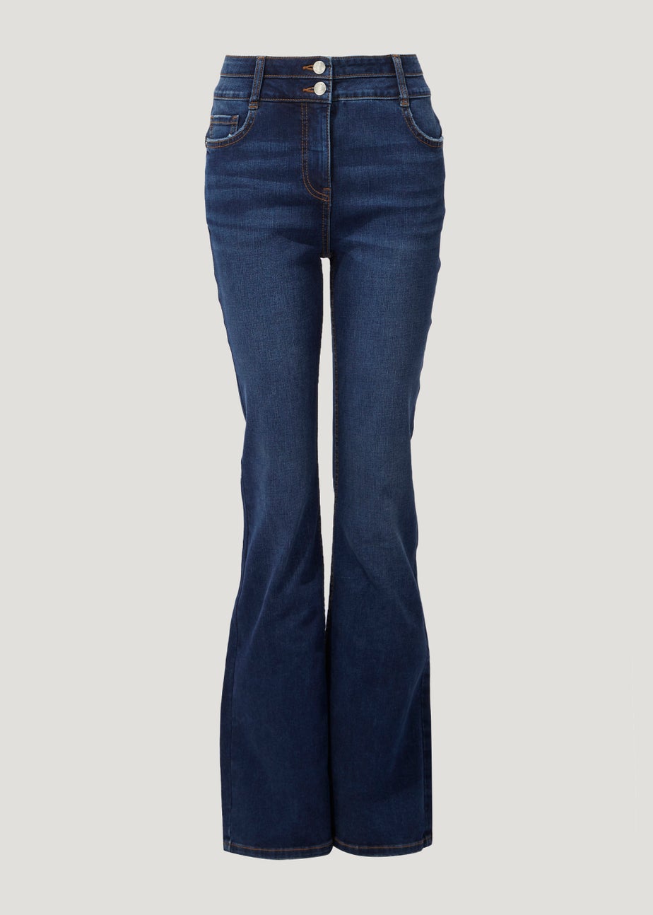 Sadie Dark Wash Push Up Bootcut Jeans