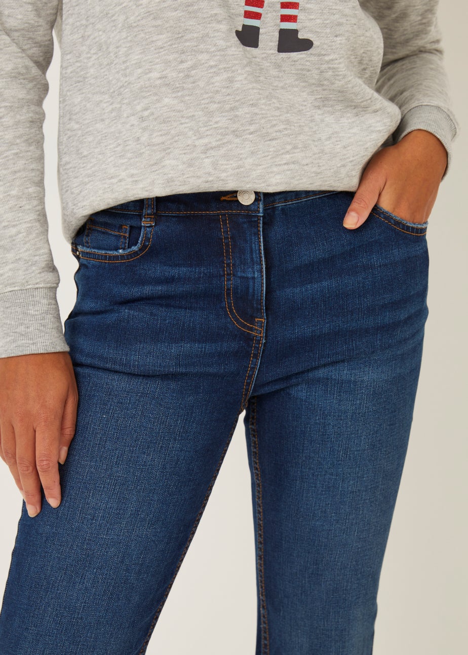 Sadie Dark Wash Push Up Bootcut Jeans