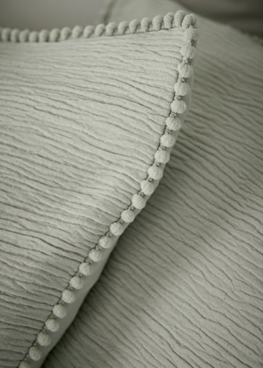 Green Muslin Duvet Cover