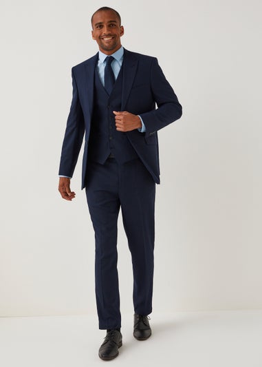 Taylor & Wright Orwell Navy Fit Suit Waistcoat