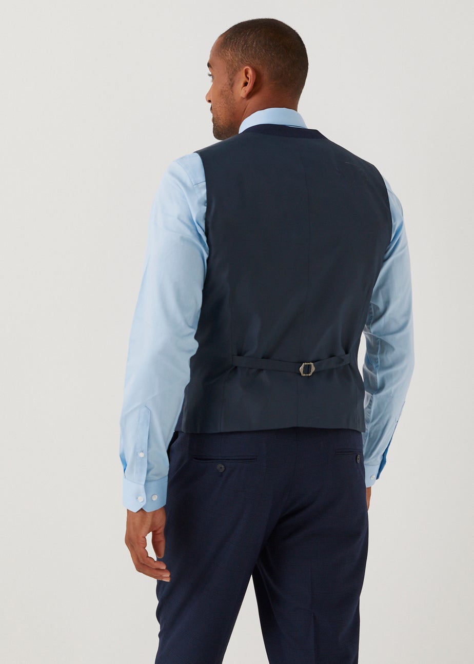Taylor & Wright Orwell Navy Fit Suit Waistcoat