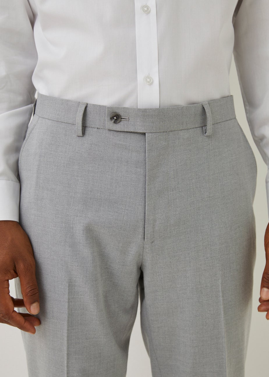 Taylor & Wright Lewis Grey Slim Fit Suit Trousers
