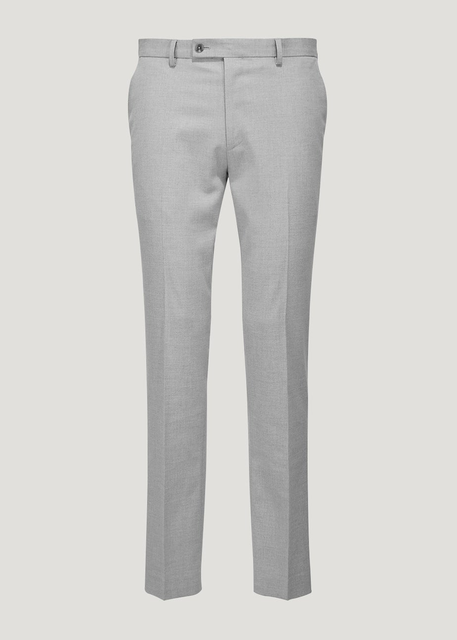Taylor & Wright Lewis Grey Slim Fit Suit Trousers