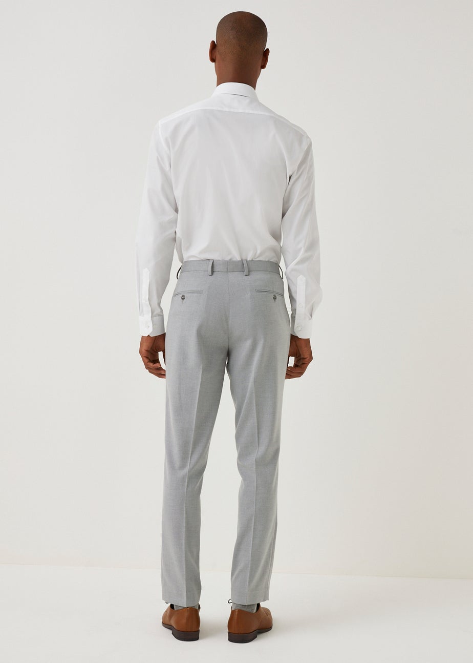 Taylor & Wright Lewis Grey Slim Fit Suit Trousers