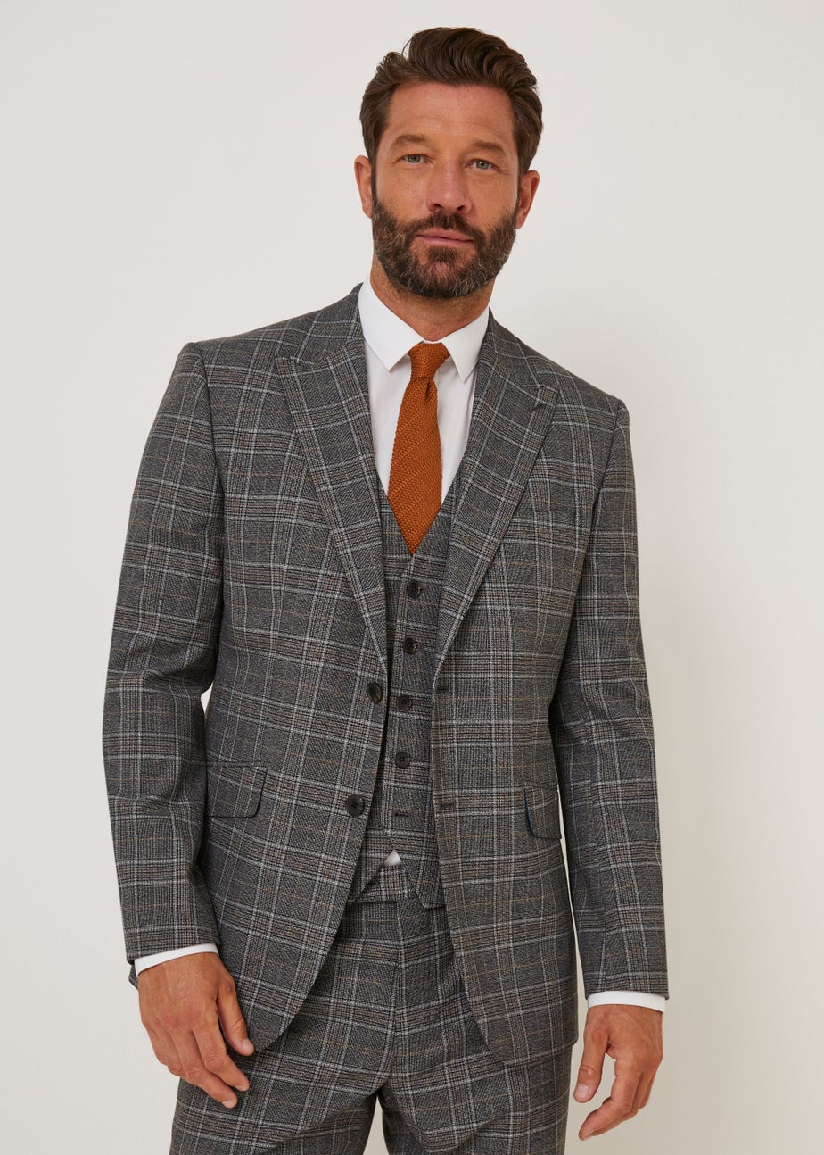 Taylor & Wright Lawrence Grey Tailored Fit Suit Jacket