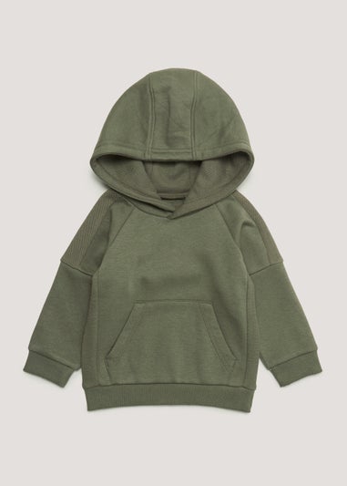 Boys Khaki Waffle Hoodie (9mths-6yrs)