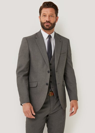 Taylor & Wright Austen Charcoal Tailored Fit Suit Jacket
