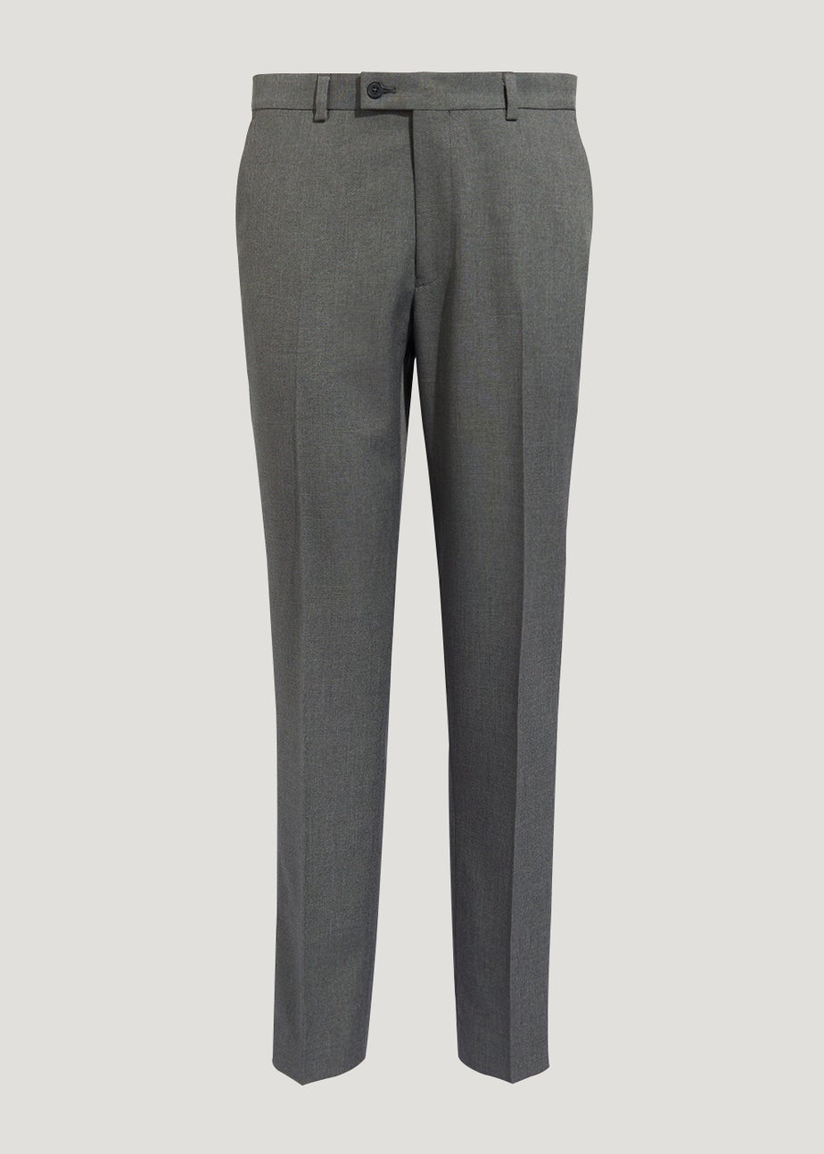 Taylor & Wright Austen Charcoal Tailored Fit Suit Trousers