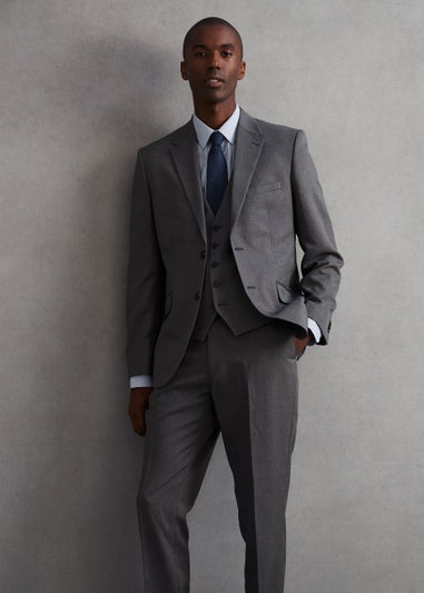 Taylor & Wright Austen Charcoal Tailored Fit Suit Trousers