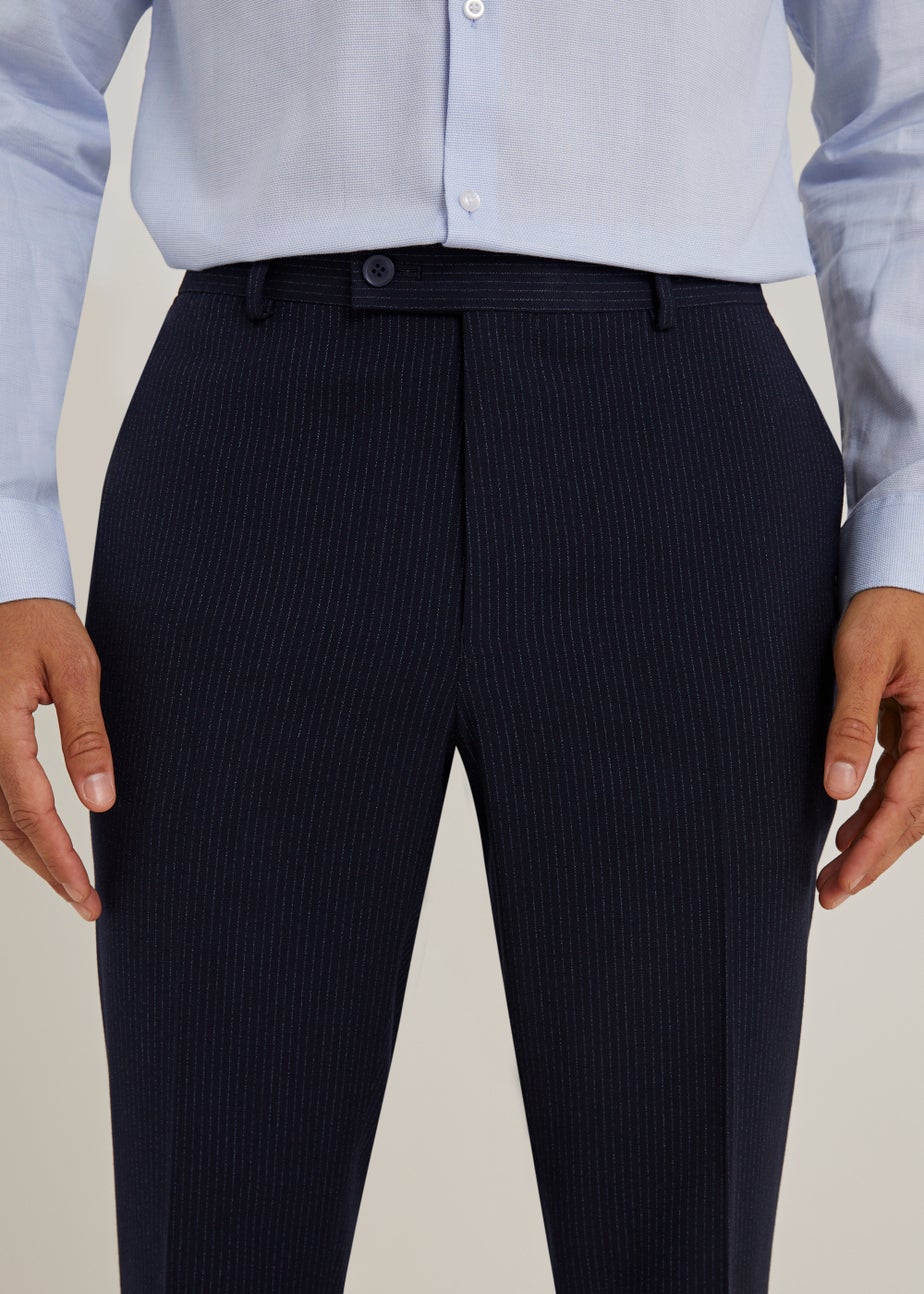 Taylor & Wright Milne Navy Skinny Fit Suit Trousers