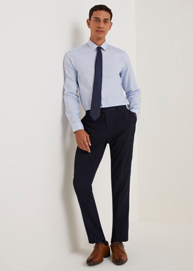Taylor & Wright Milne Navy Skinny Fit Suit Trousers