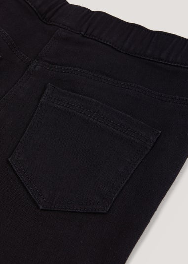 Girls Black Jeggings (4-13yrs)