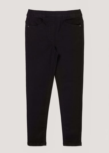 Girls Black Jeggings (4-13yrs)
