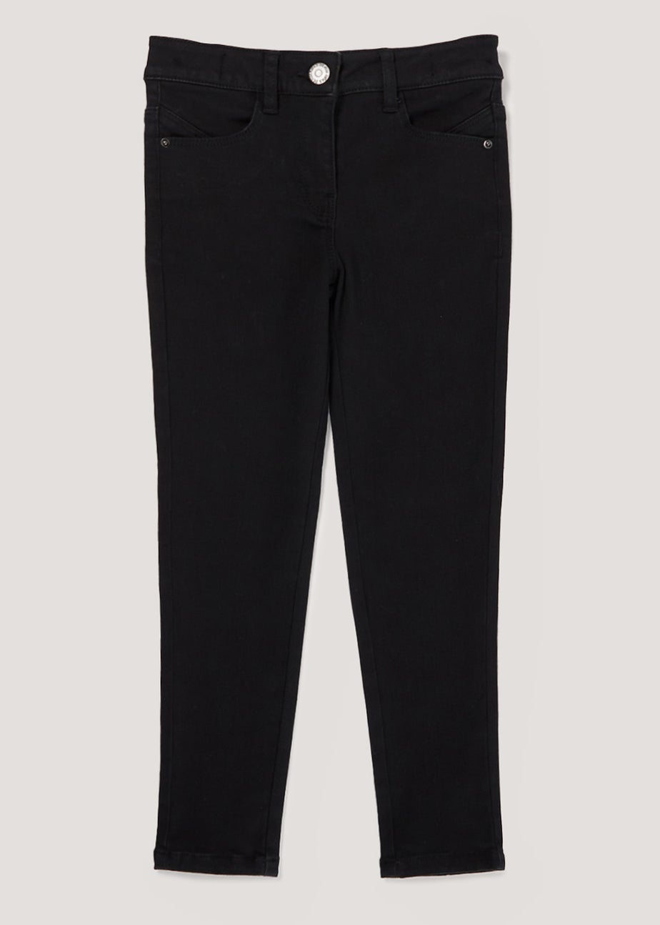 Girls Black Skinny Jeans (4-13yrs)