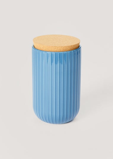 Large Canister With Cork Lid (11cm x 17.5cm)