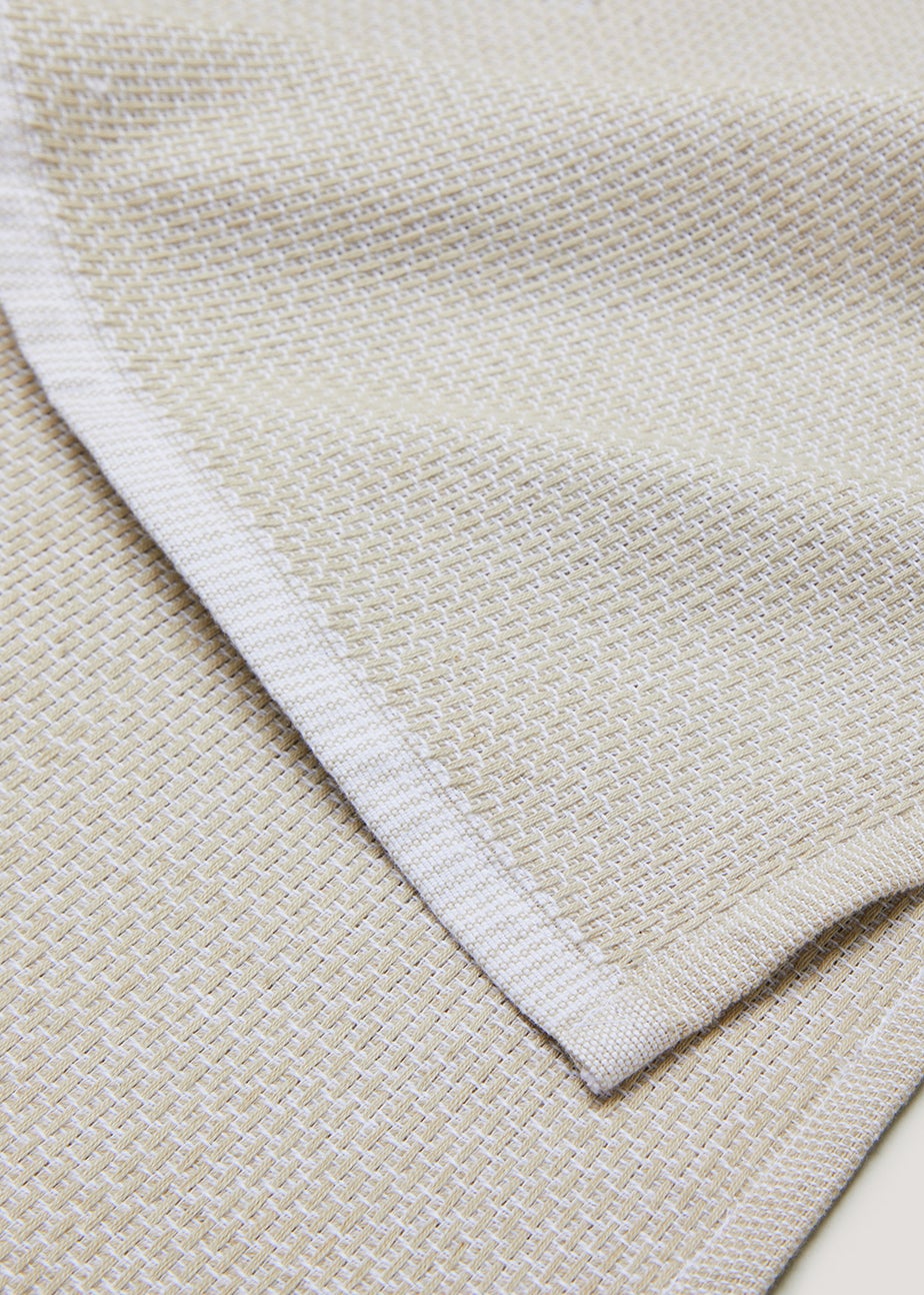 2 Pack Natural Textured Tea Towels (45cm x 60cm)