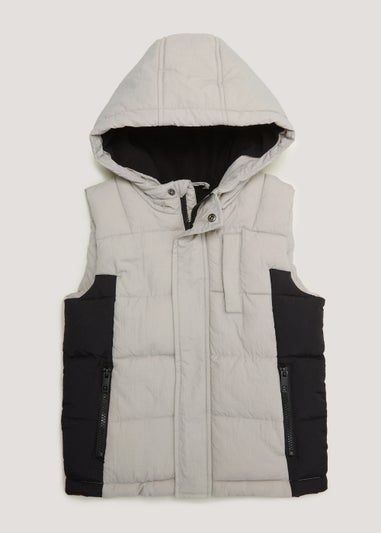 Boys Stone Technical Gilet (4-13yrs)