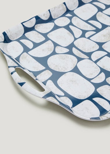 Pebble Print Melamine Tray (40.5cm x 30cm)