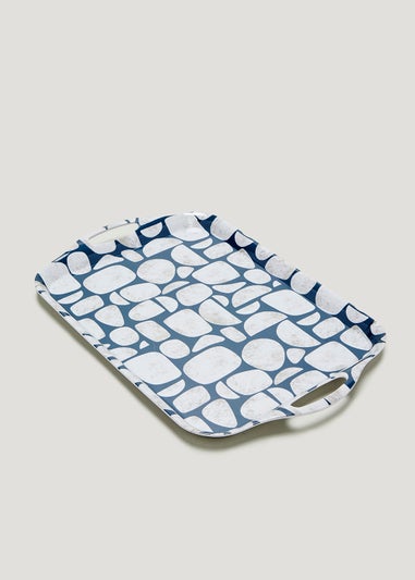 Pebble Print Melamine Tray (40.5cm x 30cm)
