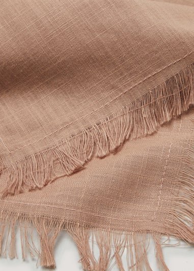 2 Pack Camel Fringe Napkins (42cm x 42cm)