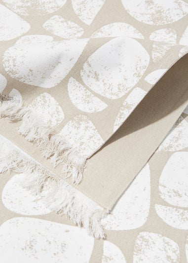 Pebble Print Table Runner