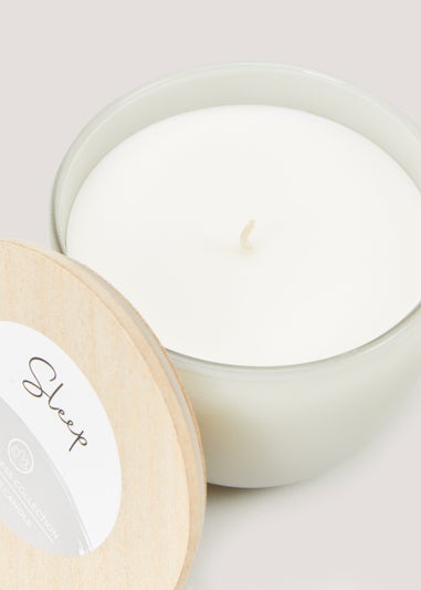 Sleep Wood Lid Candle