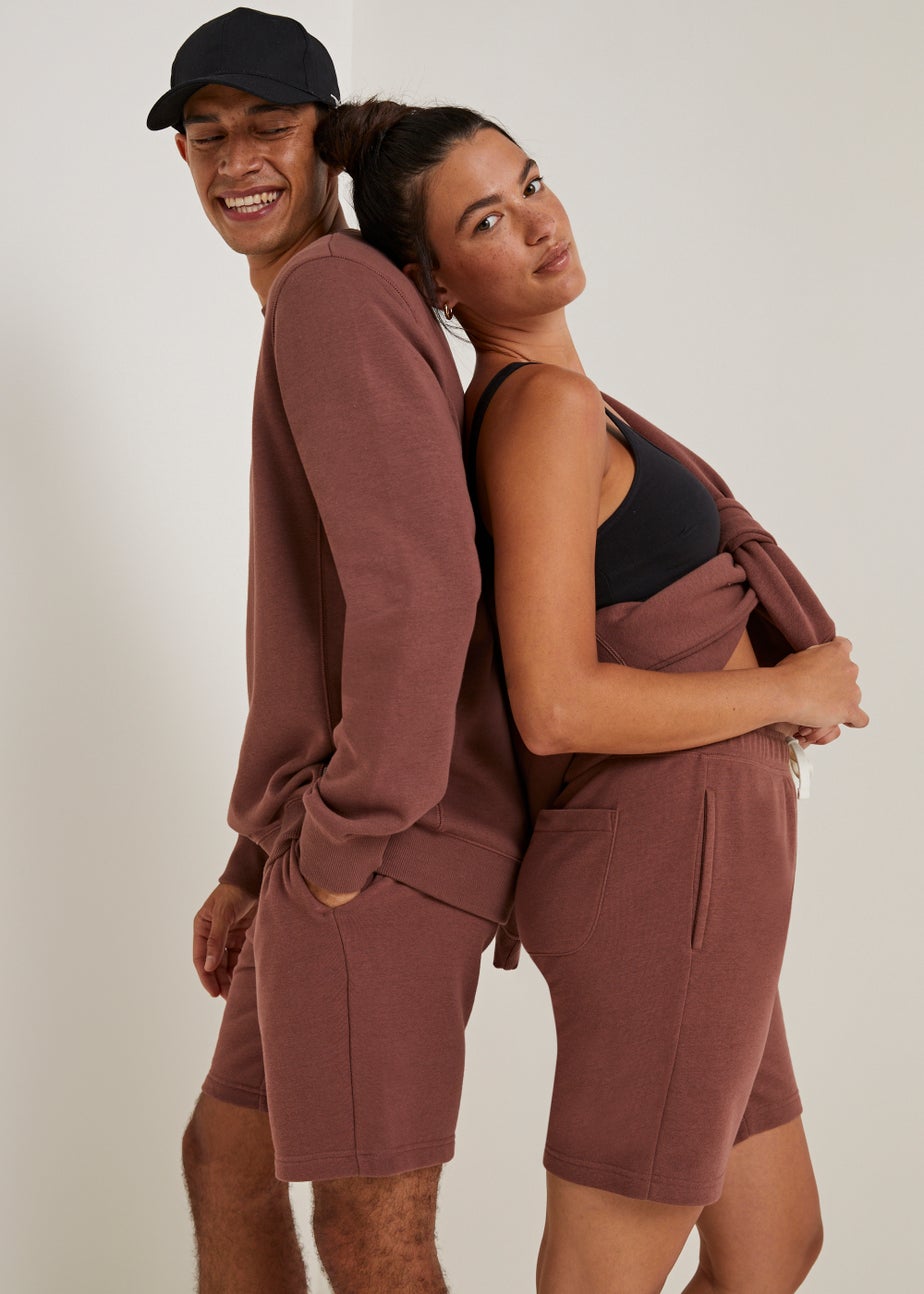 Red Essential Jogger Shorts