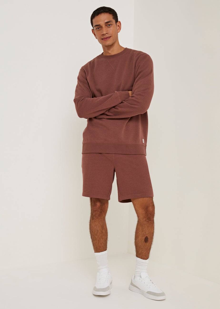 Red Essential Jogger Shorts