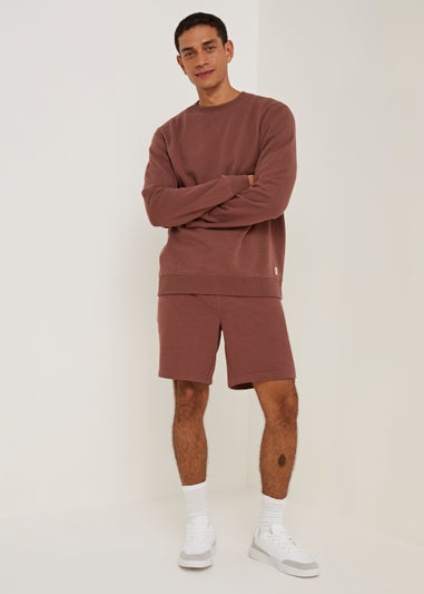 Red Essential Jogger Shorts