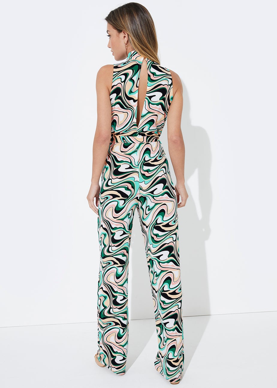 Be Beau Print Jumpsuit