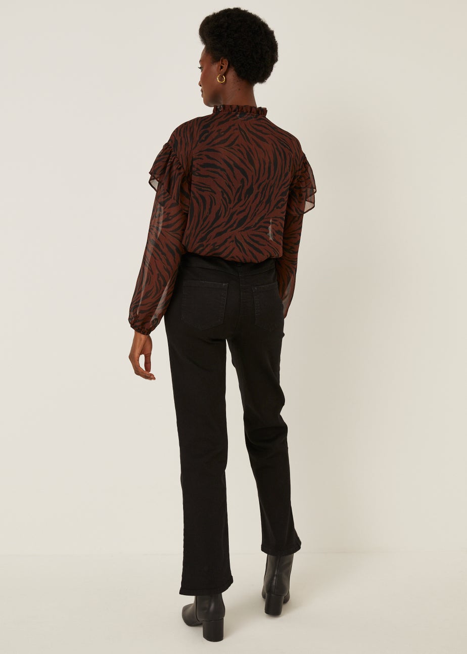 Sadie Black Bootcut Jeans