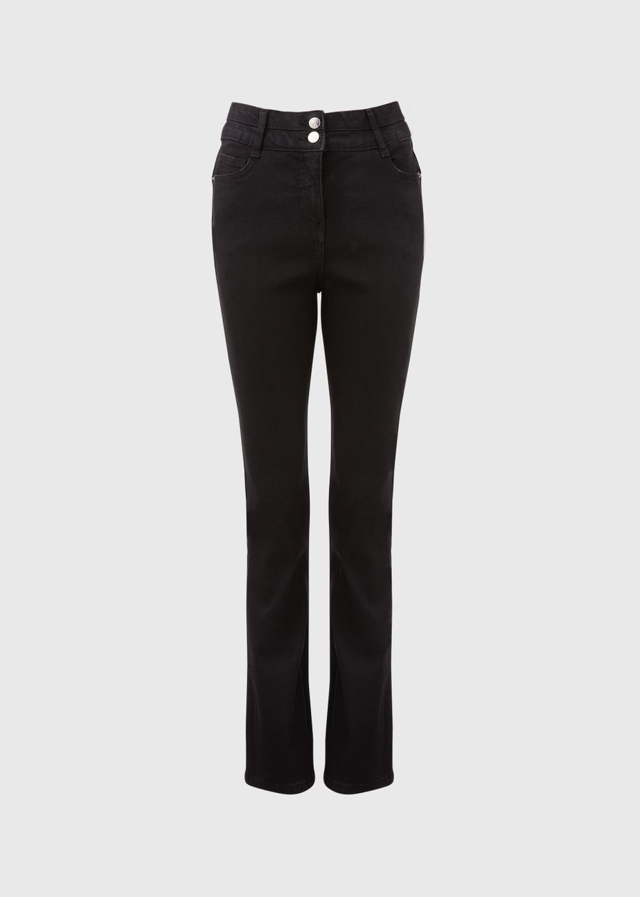 Sadie Black Bootcut Jeans