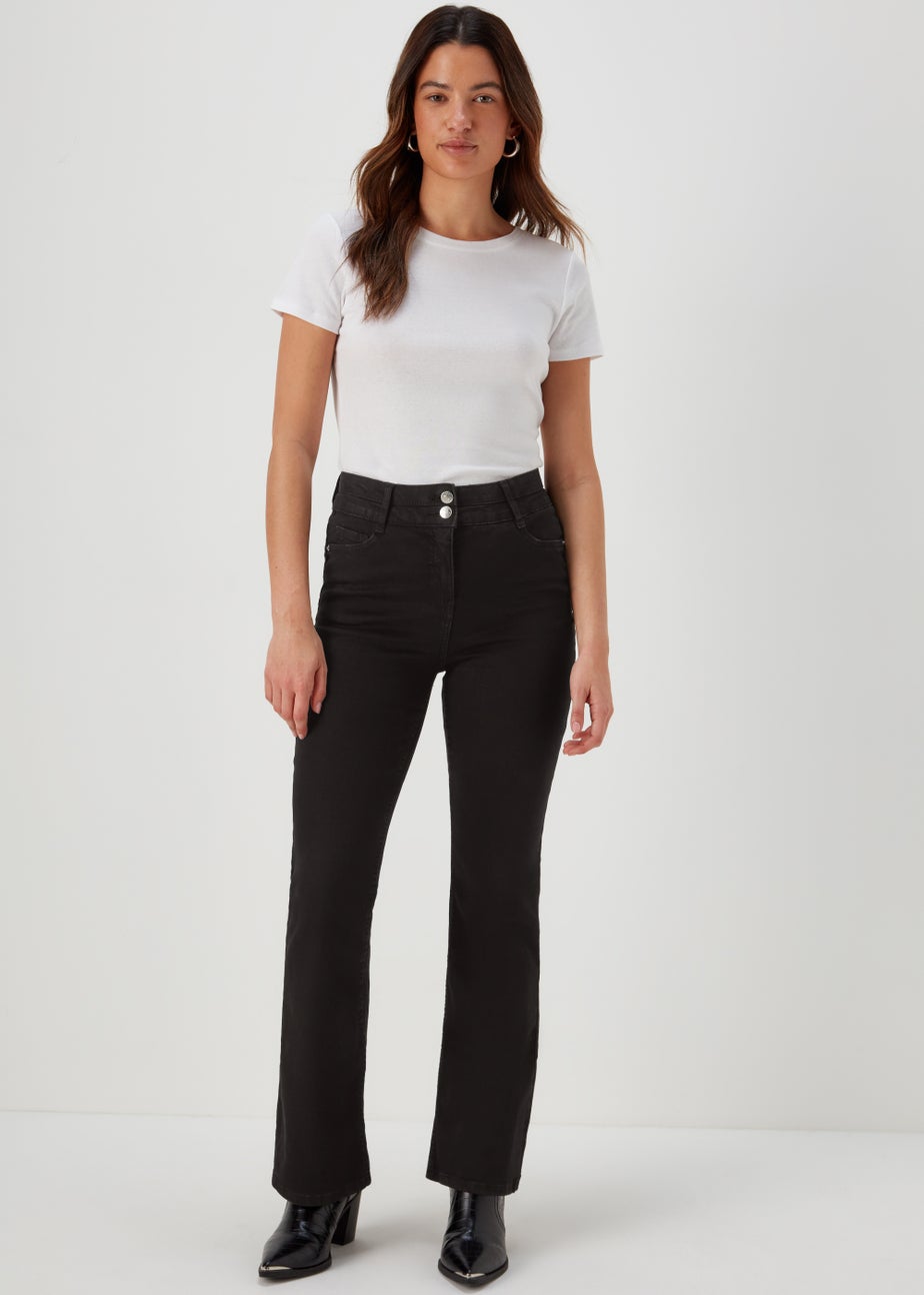 Sadie Black Bootcut Jeans