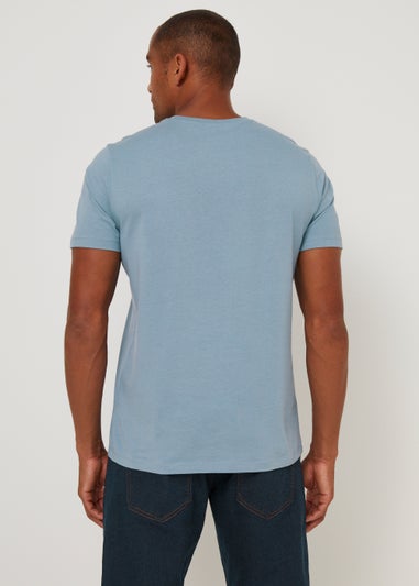 Blue Essential Crew Neck T-Shirt